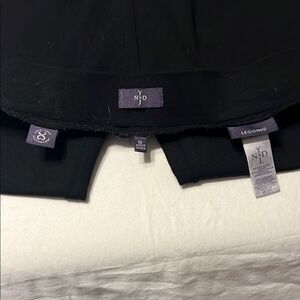 NYDJ Classic Black Legging Pants